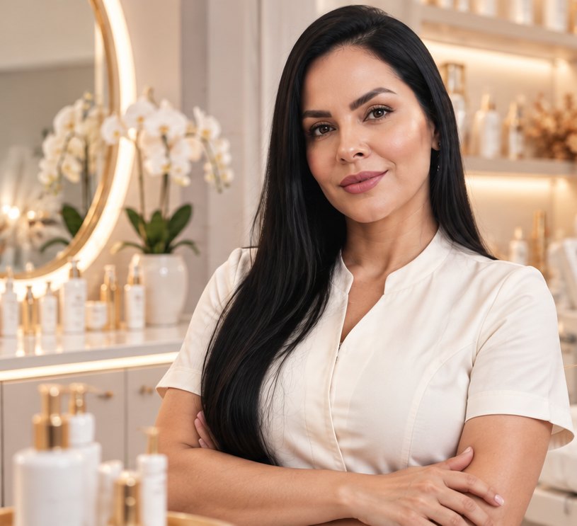 Marysol Pantoja en su cabina